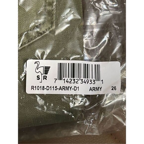 Sandrine Rose (sold by Free People) skinny jeans size 26 in army‎ - Picture 10 of 10